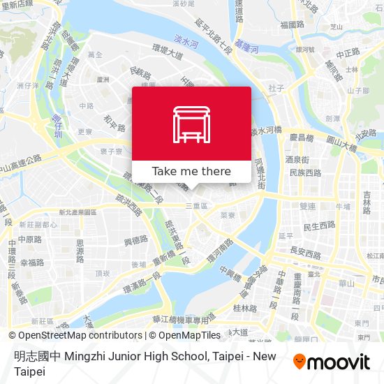 明志國中 Mingzhi Junior High School map