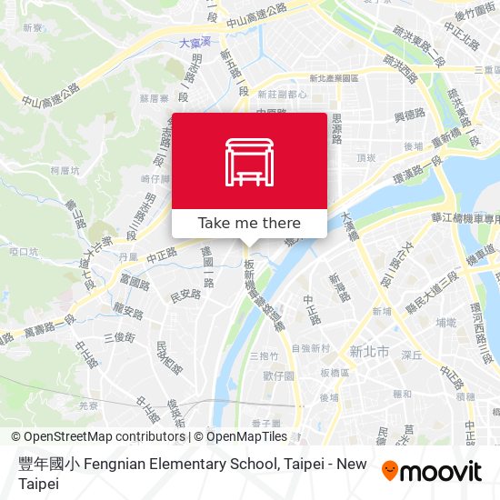 豐年國小 Fengnian Elementary School map