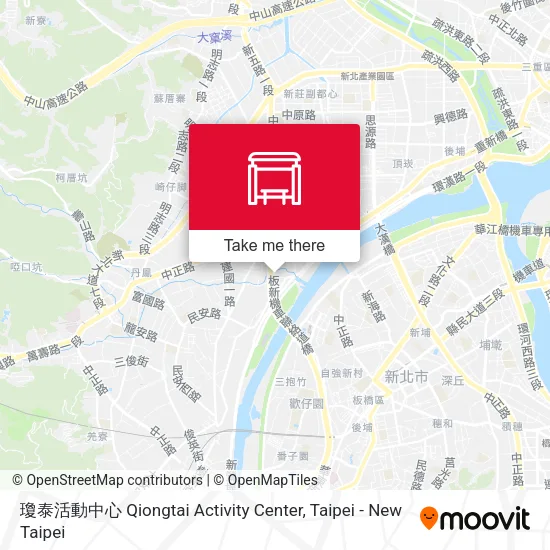 瓊泰活動中心 Qiongtai Activity Center map
