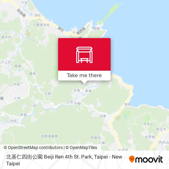 北基仁四街公園 Beiji Ren 4th St. Park map