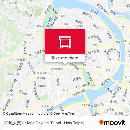 和風大苑 Hefeng Dayuan map