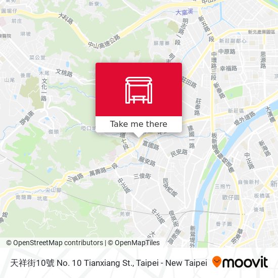 天祥街10號 No. 10 Tianxiang St. map