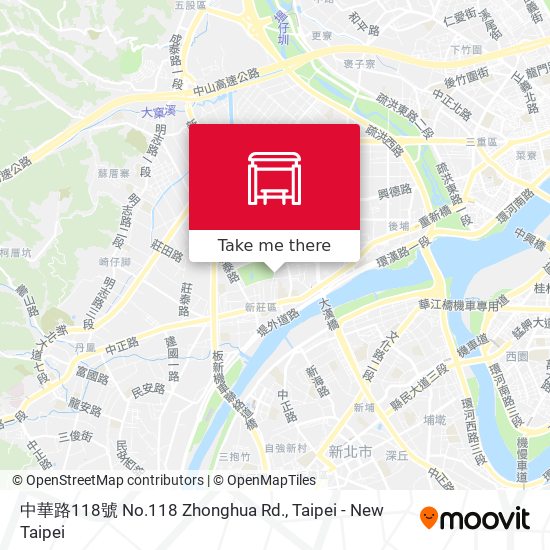 中華路118號 No.118 Zhonghua Rd. map