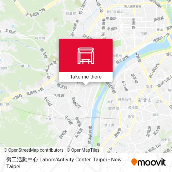 勞工活動中心 Labors’Activity Center地圖