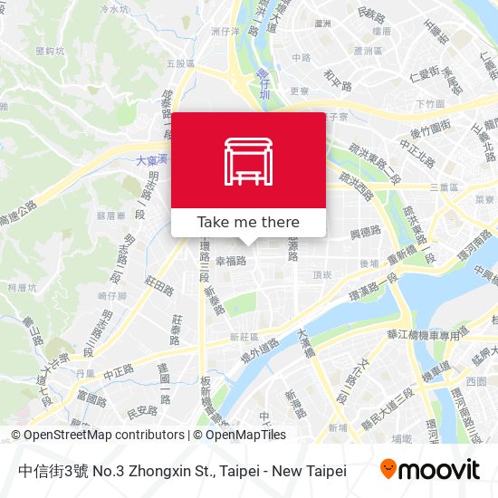 中信街3號 No.3 Zhongxin St.地圖