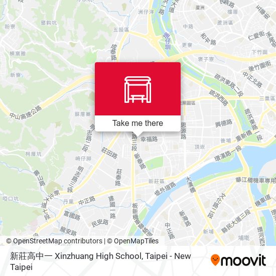 新莊高中一 Xinzhuang High School地圖