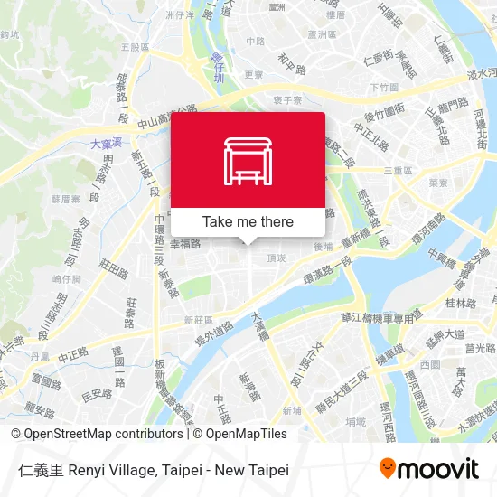 仁義里 Renyi Village map