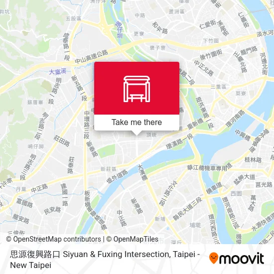 思源復興路口 Siyuan & Fuxing Intersection地圖