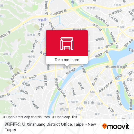新莊區公所 Xinzhuang District Office map