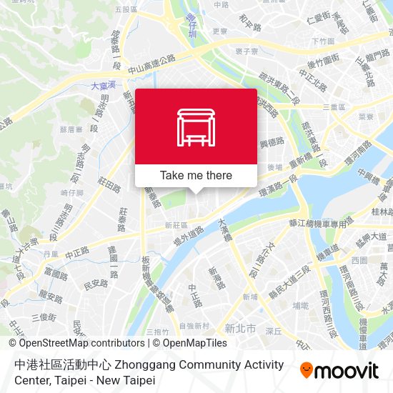 中港社區活動中心 Zhonggang Community Activity Center map