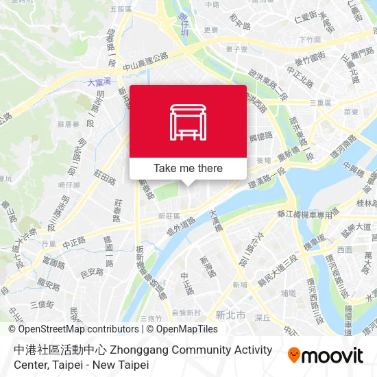 中港社區活動中心 Zhonggang Community Activity Center地圖