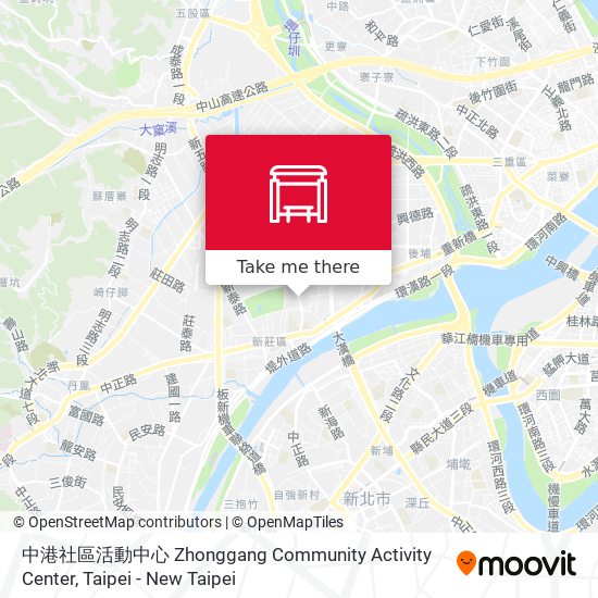 中港社區活動中心 Zhonggang Community Activity Center map