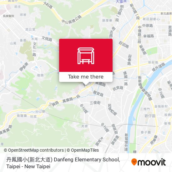 丹鳳國小(新北大道) Danfeng Elementary School map