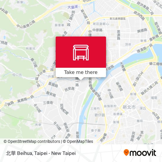 北華 Beihua map