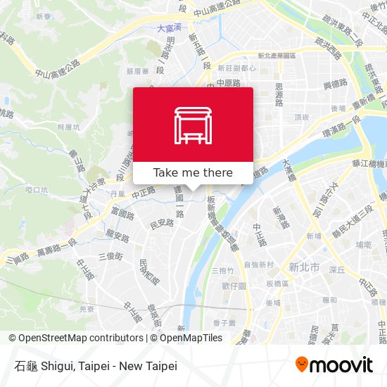石龜 Shigui map