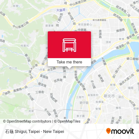 石龜 Shigui map