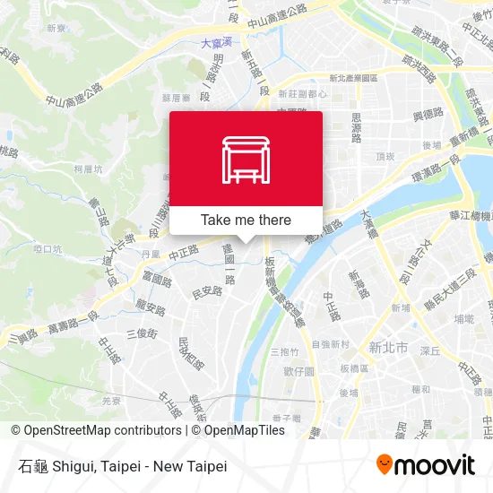 石龜 Shigui map