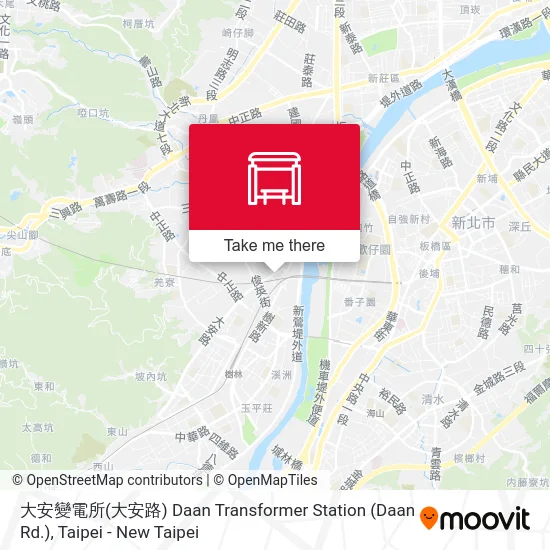 大安變電所(大安路) Daan Transformer Station (Daan Rd.) map