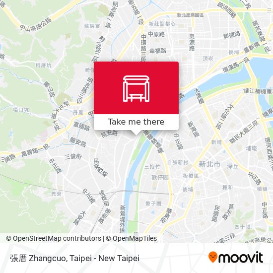 張厝 Zhangcuo map