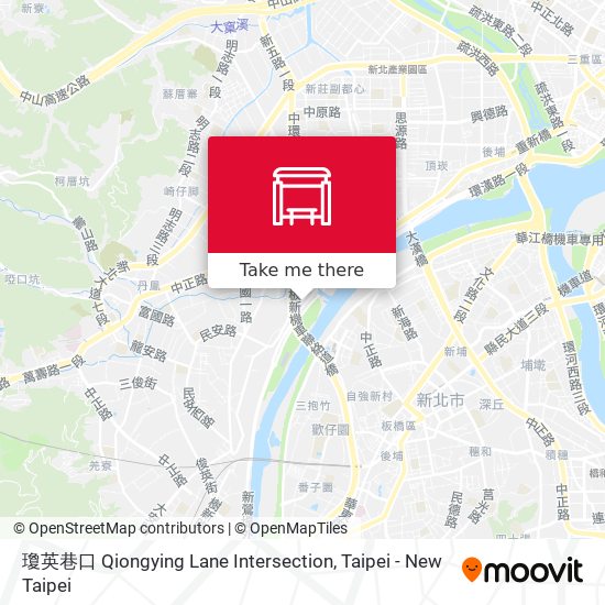 瓊英巷口 Qiongying Lane Intersection地圖