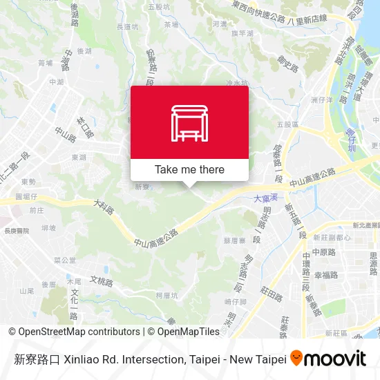 新寮路口 Xinliao Rd. Intersection map
