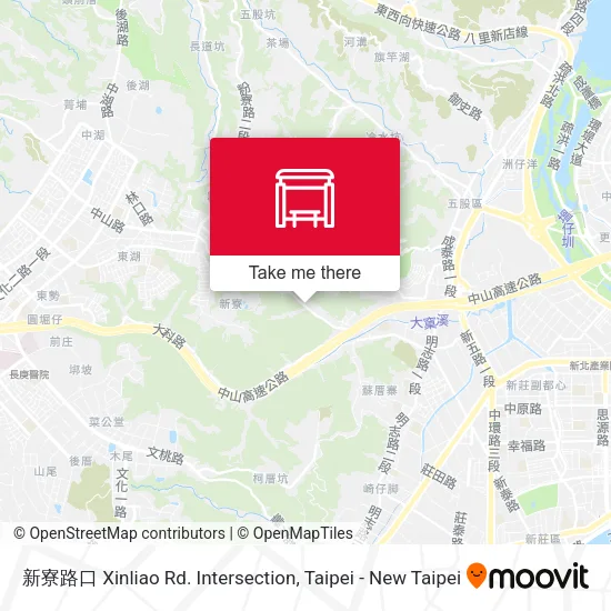 新寮路口 Xinliao Rd. Intersection map