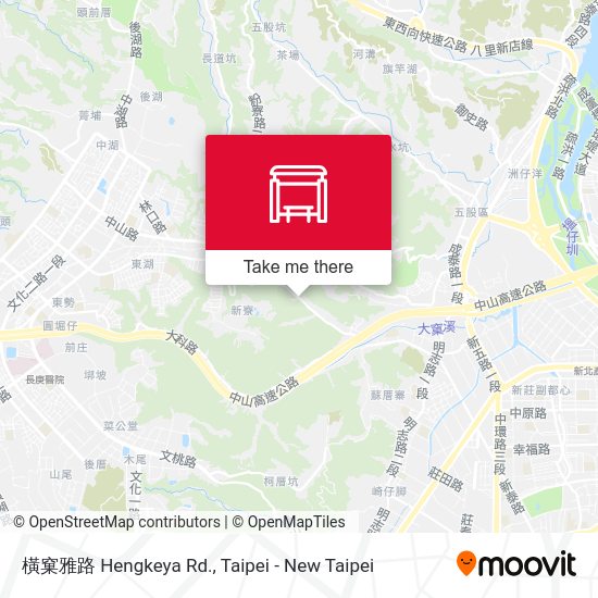 橫窠雅路 Hengkeya Rd.地圖