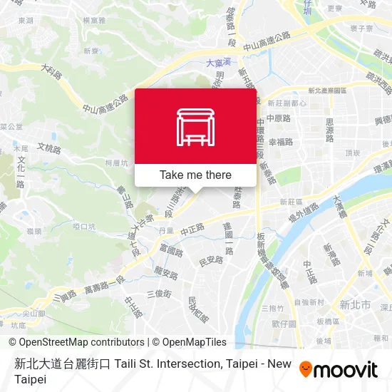 新北大道台麗街口 Taili St. Intersection地圖