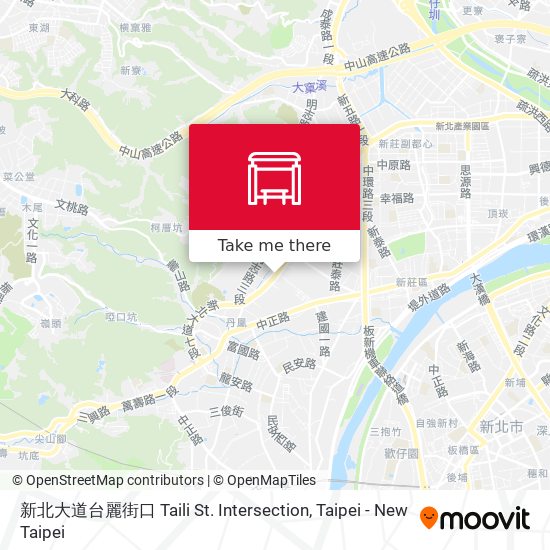 新北大道台麗街口 Taili St. Intersection地圖