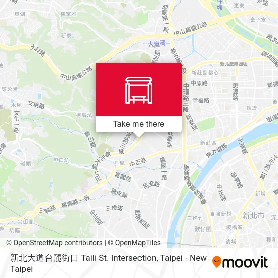 新北大道台麗街口 Taili St. Intersection地圖