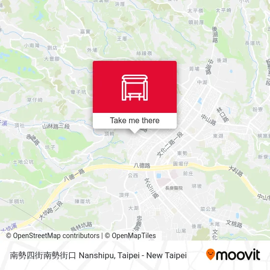 南勢四街南勢街口 Nanshipu map