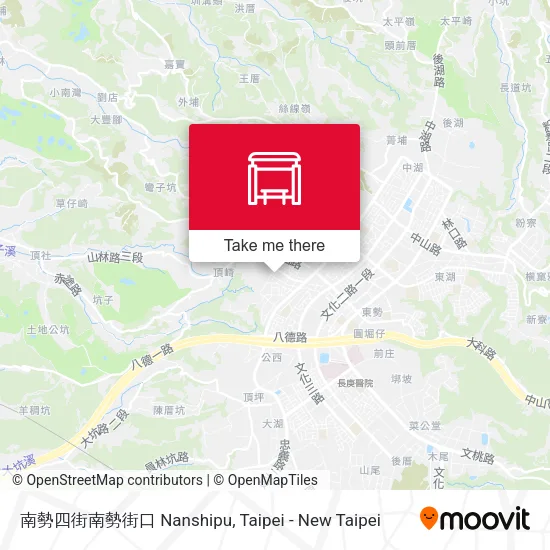南勢四街南勢街口 Nanshipu map