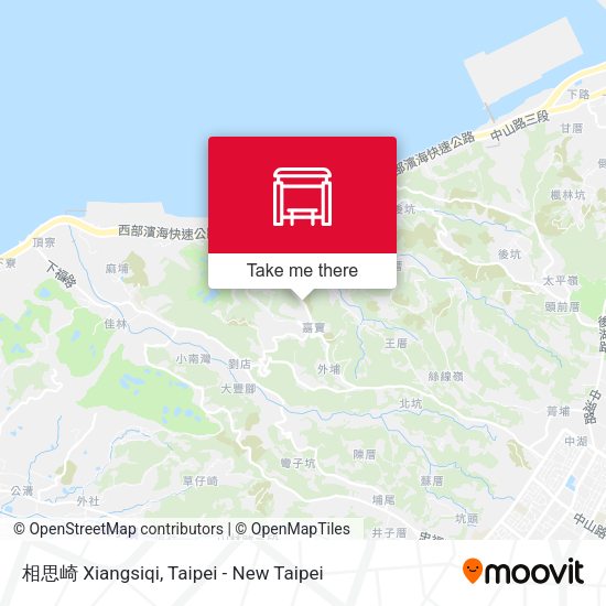 相思崎 Xiangsiqi地圖