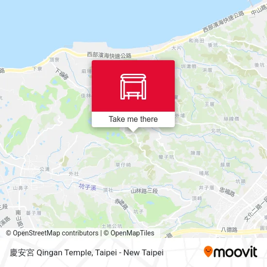慶安宮 Qingan Temple map