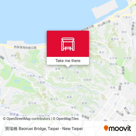 寶瑞橋 Baoruei Bridge地圖
