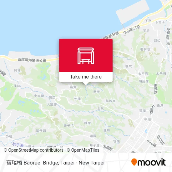 寶瑞橋 Baoruei Bridge map