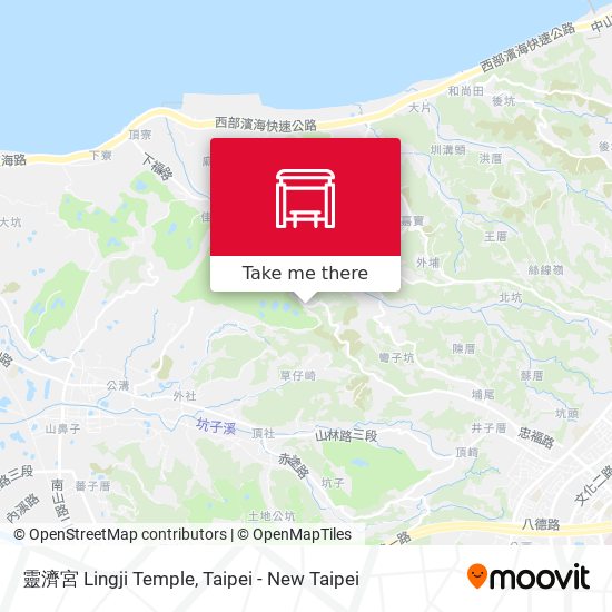 靈濟宮 Lingji Temple地圖