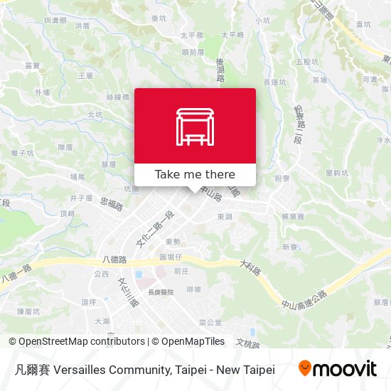 凡爾賽 Versailles Community map