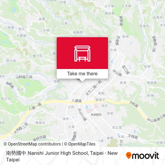 南勢國中 Nanshi Junior High School map