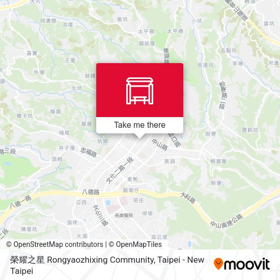 榮耀之星 Rongyaozhixing Community map