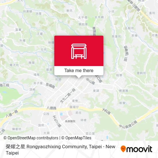 榮耀之星 Rongyaozhixing Community map