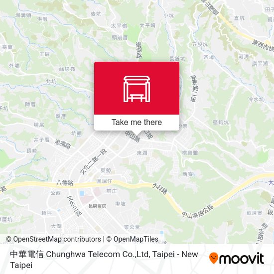 中華電信 Chunghwa Telecom Co.,Ltd map
