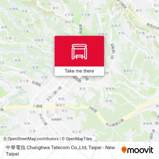 中華電信 Chunghwa Telecom Co.,Ltd map