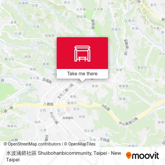水波涵碧社區 Shuibohanbicommunity map
