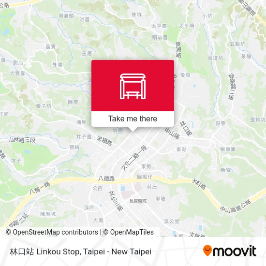 林口站 Linkou Stop map