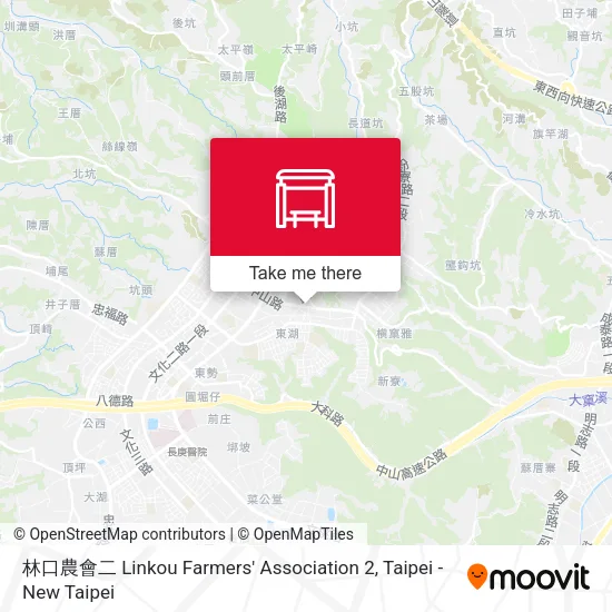 林口農會二 Linkou Farmers' Association 2 map