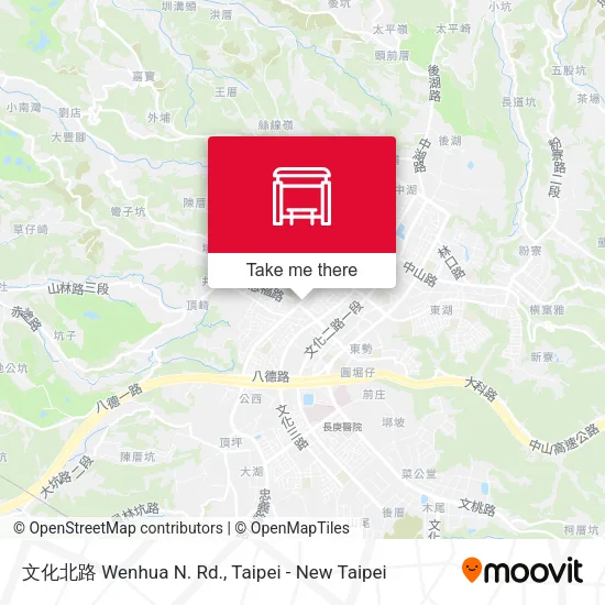 文化北路 Wenhua N. Rd. map
