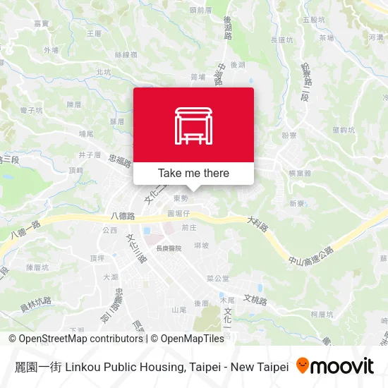 麗園一街 Linkou Public Housing map