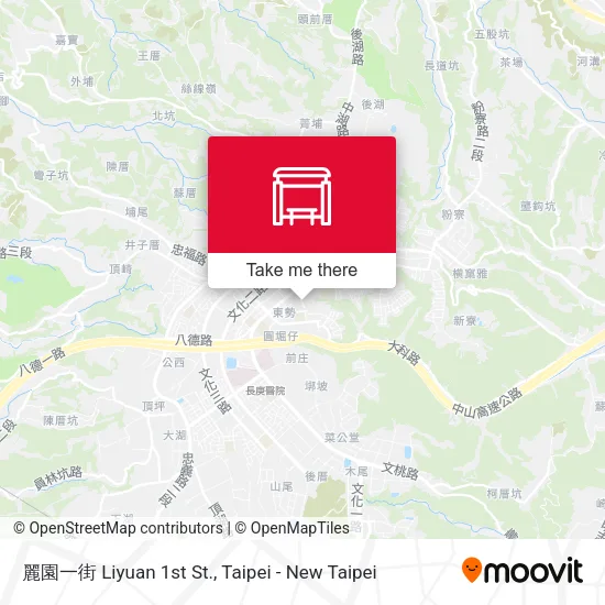 麗園一街 Liyuan 1st St. map
