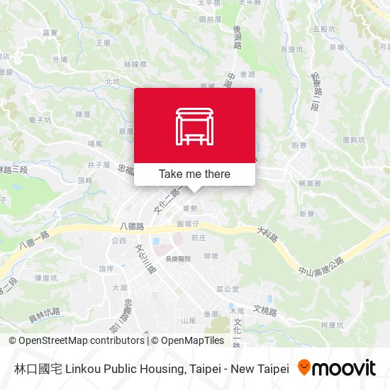 林口國宅 Linkou Public Housing map